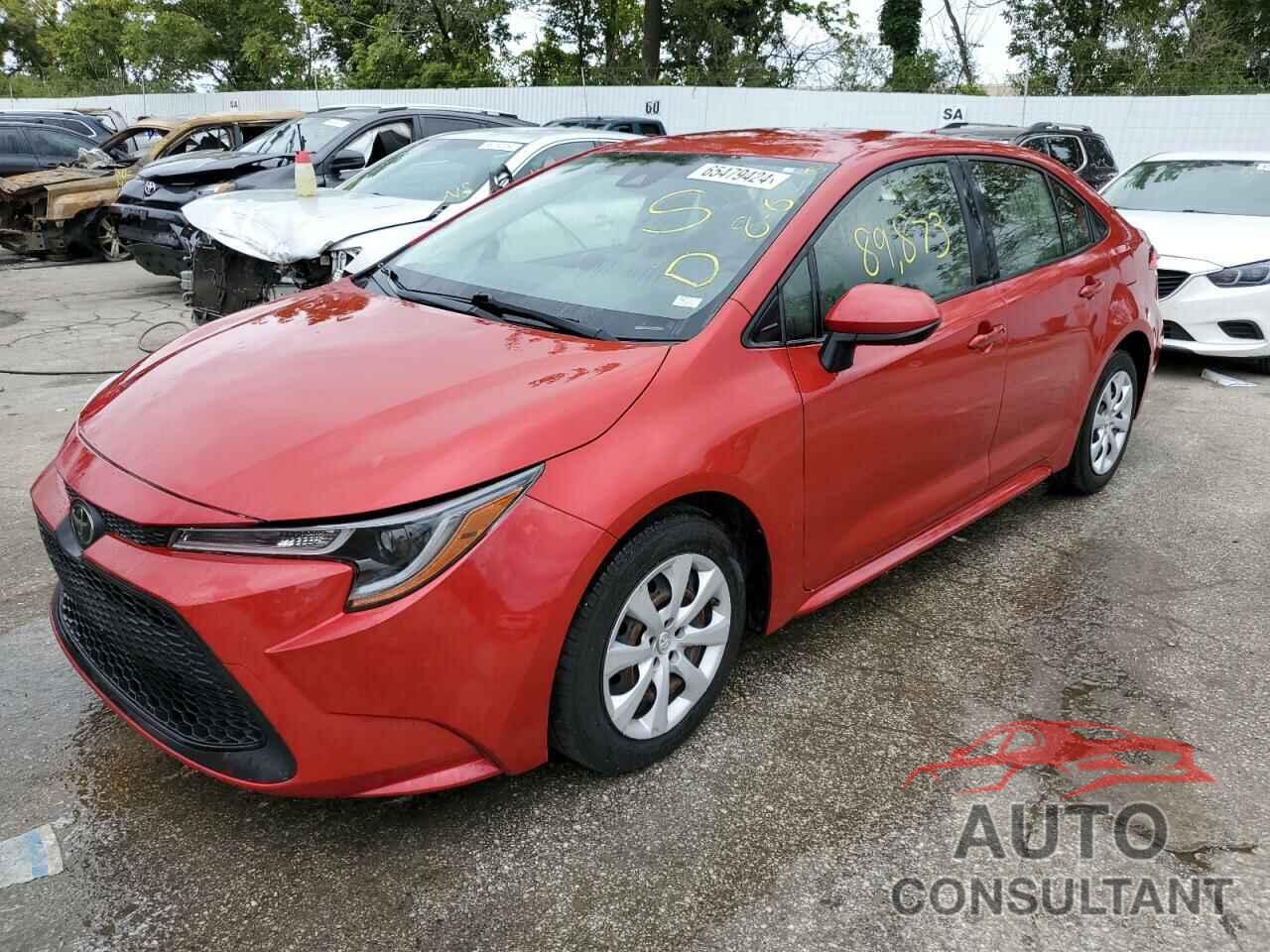 TOYOTA COROLLA 2020 - JTDEPRAE6LJ018419