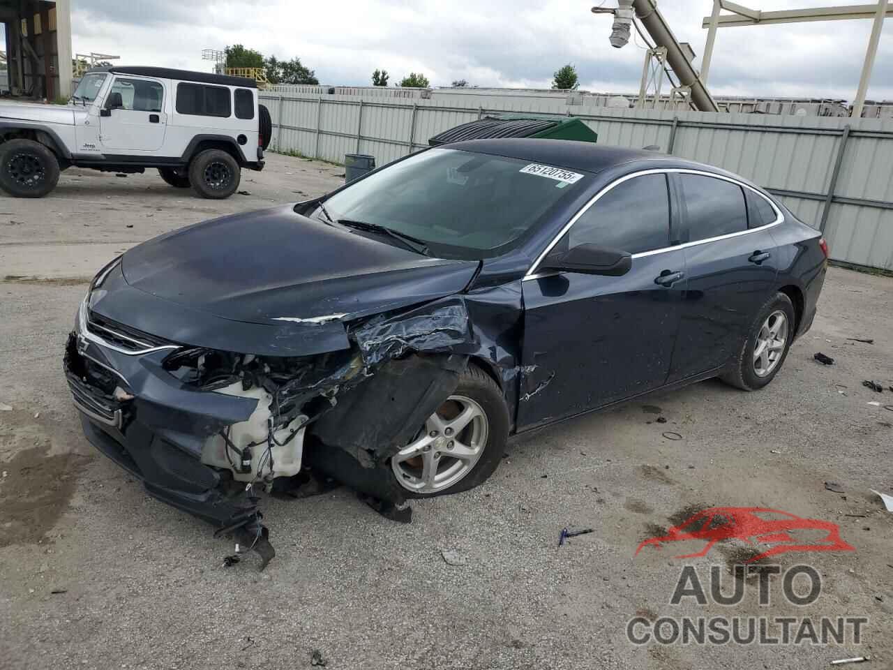 CHEVROLET MALIBU 2017 - 1G1ZB5ST4HF139314