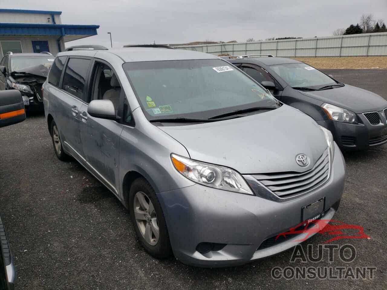 TOYOTA SIENNA 2017 - 5TDKZ3DCXHS770445