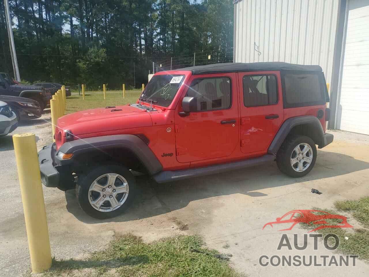 JEEP WRANGLER 2018 - 1C4HJXDG4JW117904