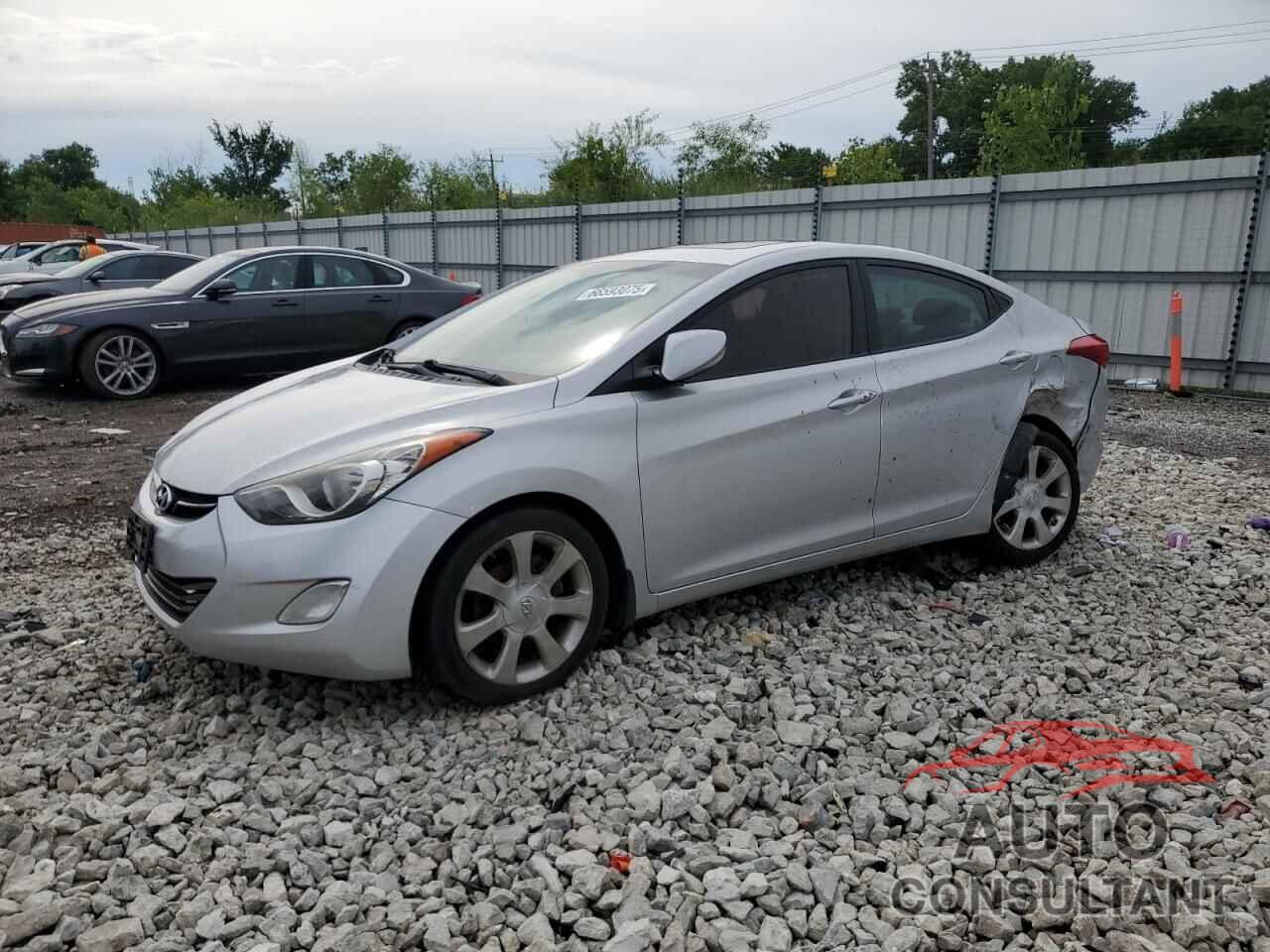 HYUNDAI ELANTRA 2012 - KMHDH4AE1CU271850