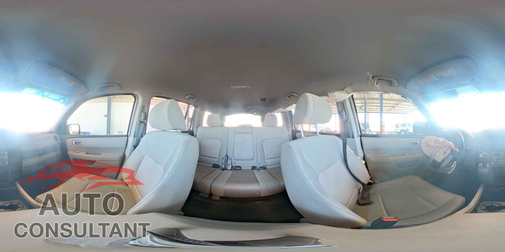 HONDA PILOT 2013 - 5FNYF3H25DB033771