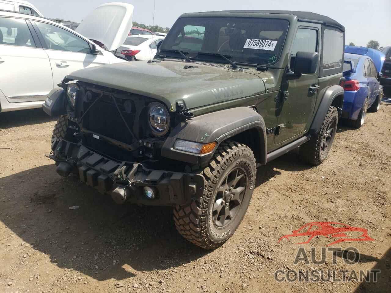 JEEP WRANGLER 2021 - 1C4GJXAN6MW604718