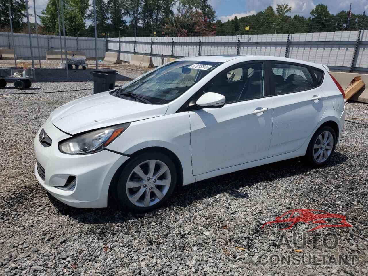 HYUNDAI ACCENT 2013 - KMHCU5AE8DU086614