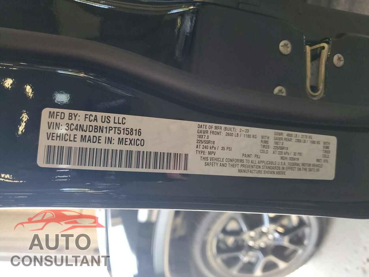 JEEP COMPASS 2023 - 3C4NJDBN1PT515816