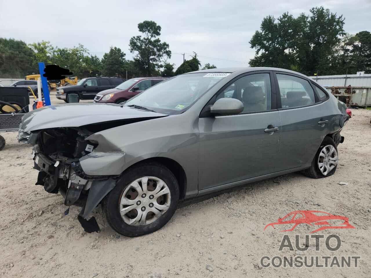 HYUNDAI ELANTRA 2010 - KMHDU4ADXAU107433