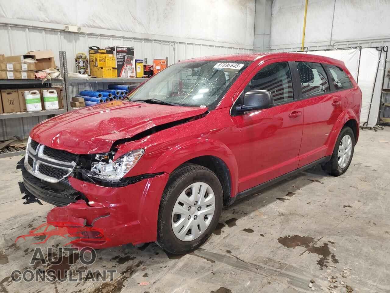 DODGE JOURNEY 2013 - 3C4PDCAB8DT723799