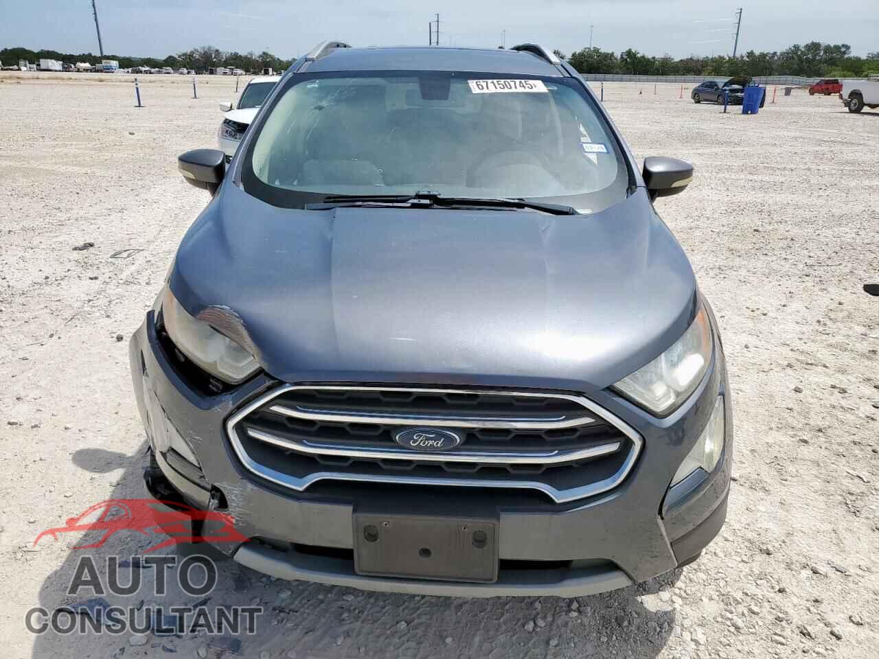 FORD ECOSPORT 2019 - MAJ6S3KL2KC301082