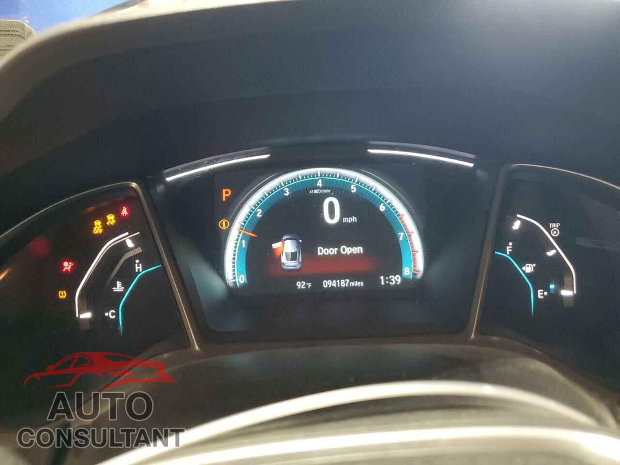 HONDA CIVIC 2017 - 2HGFC3B79HH352435
