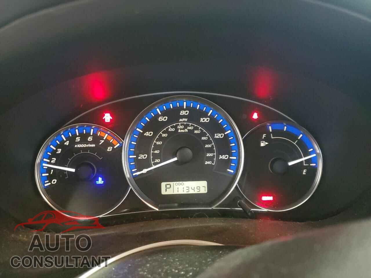 SUBARU FORESTER 2011 - JF2SHBDC5BH717341