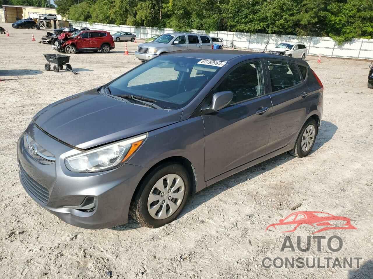 HYUNDAI ACCENT 2016 - KMHCT5AE6GU273793