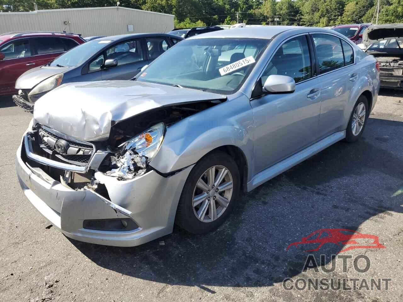 SUBARU LEGACY 2012 - 4S3BMBA68C3020222