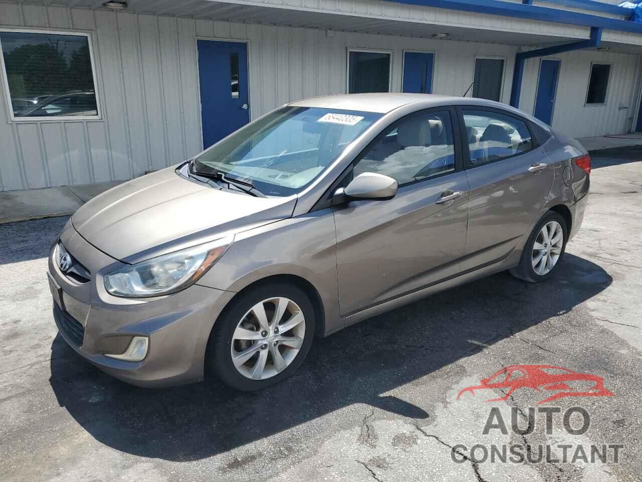 HYUNDAI ACCENT 2012 - KMHCU4AE3CU035899