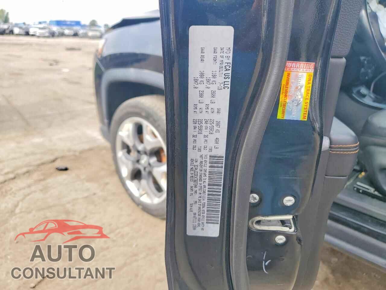 JEEP COMPASS 2019 - 3C4NJDCB1KT827244