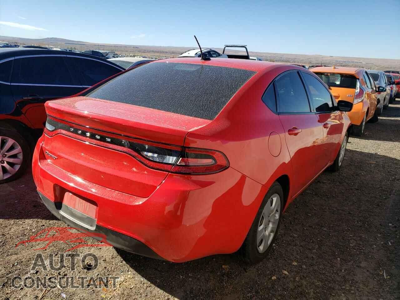 DODGE DART 2016 - 1C3CDFAA6GD750232