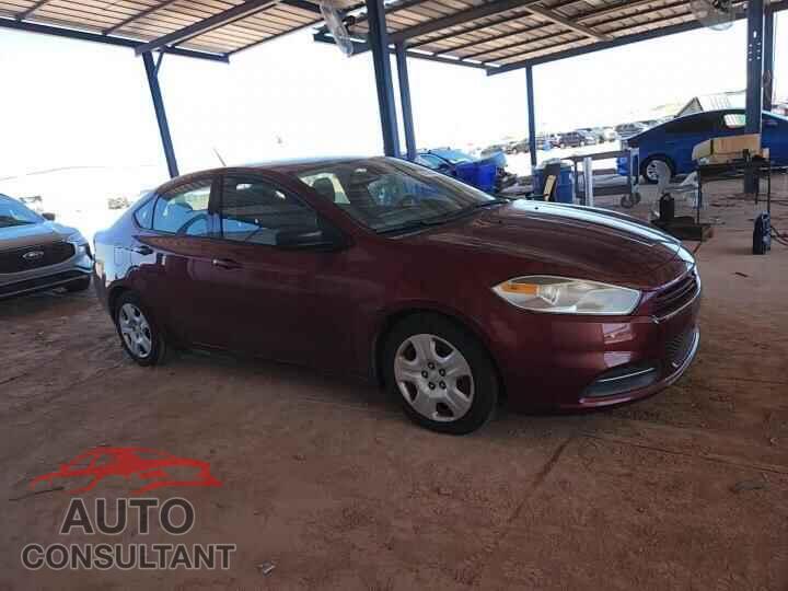 DODGE DART 2015 - 1C3CDFAA5FD337412