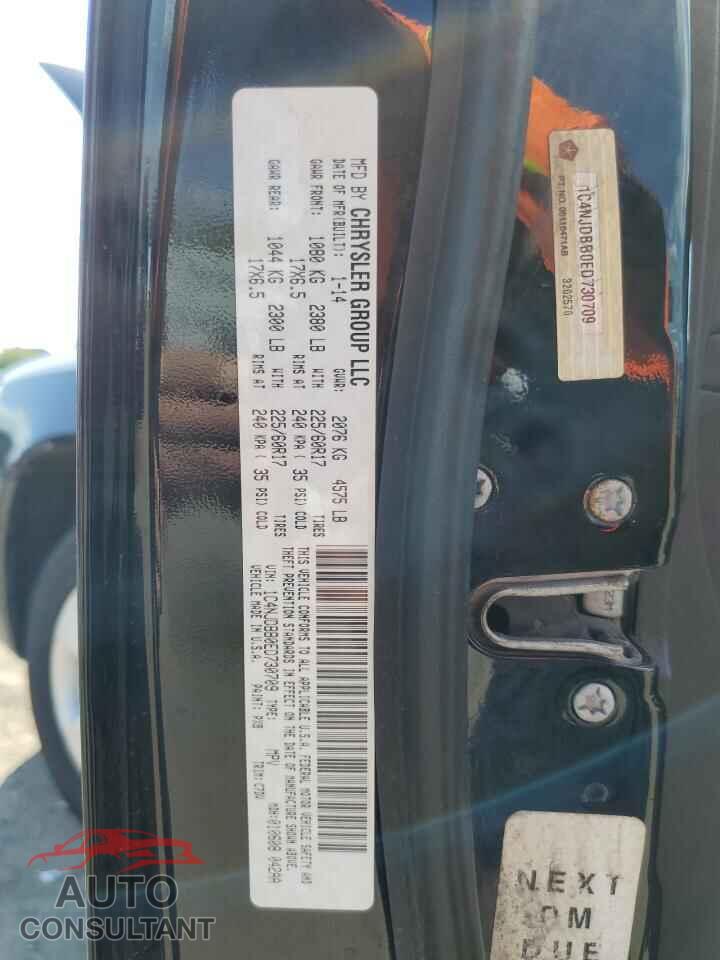 JEEP COMPASS 2014 - 1C4NJDBB0ED730709