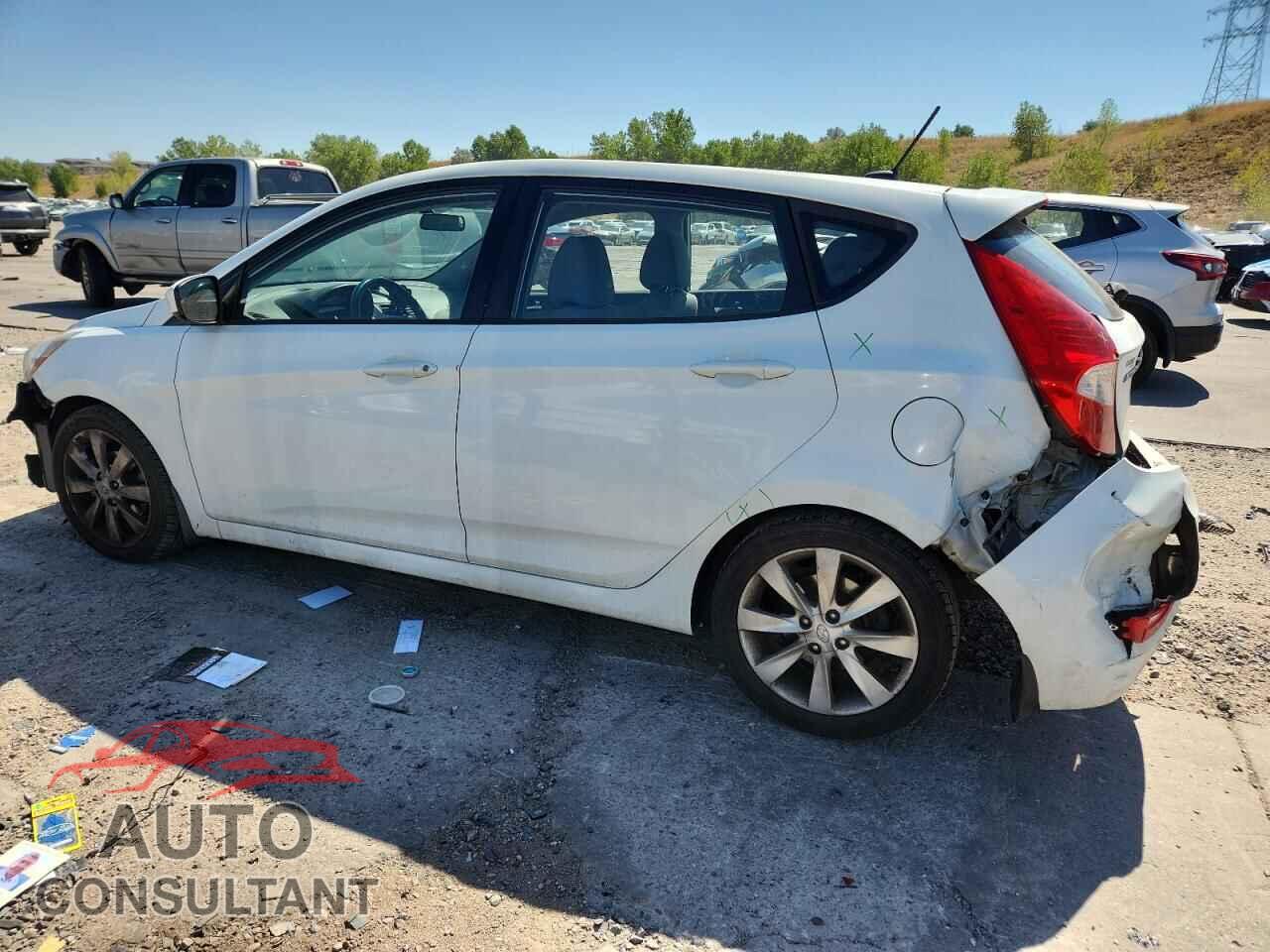 HYUNDAI ACCENT 2012 - KMHCU5AE7CU013877