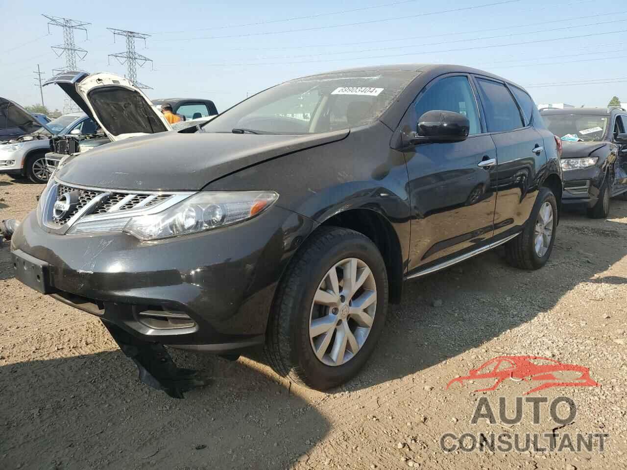 NISSAN MURANO 2013 - JN8AZ1MW3DW318698