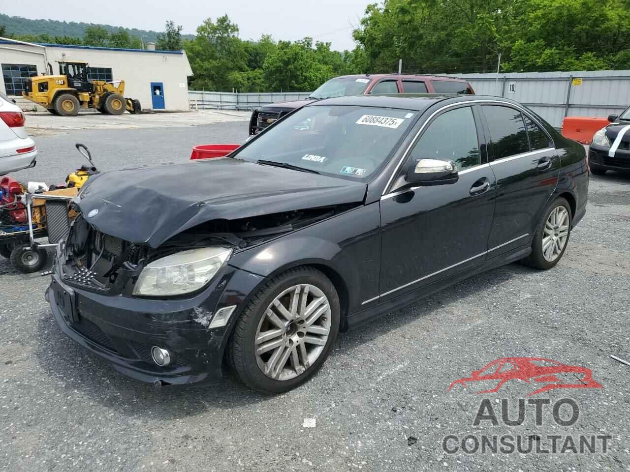 MERCEDES-BENZ C-CLASS 2009 - WDDGF81X09F282812