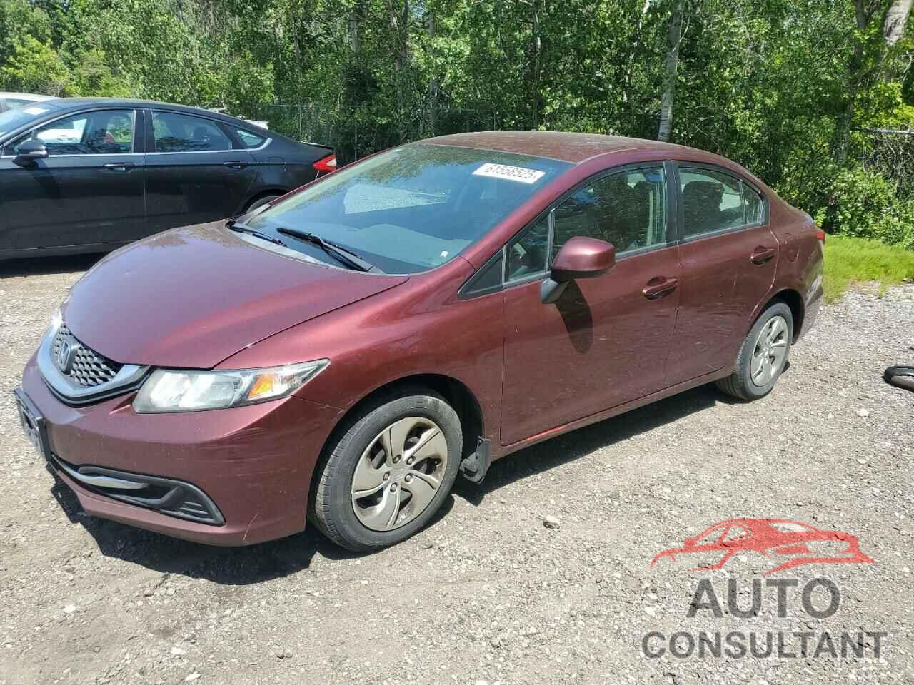HONDA CIVIC 2013 - 2HGFB2F49DH025685