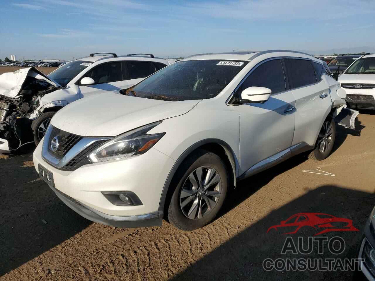 NISSAN MURANO 2018 - 5N1AZ2MH8JN169558