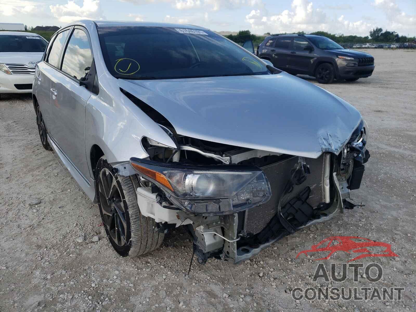 TOYOTA SCION 2016 - JTNKARJE6GJ512530