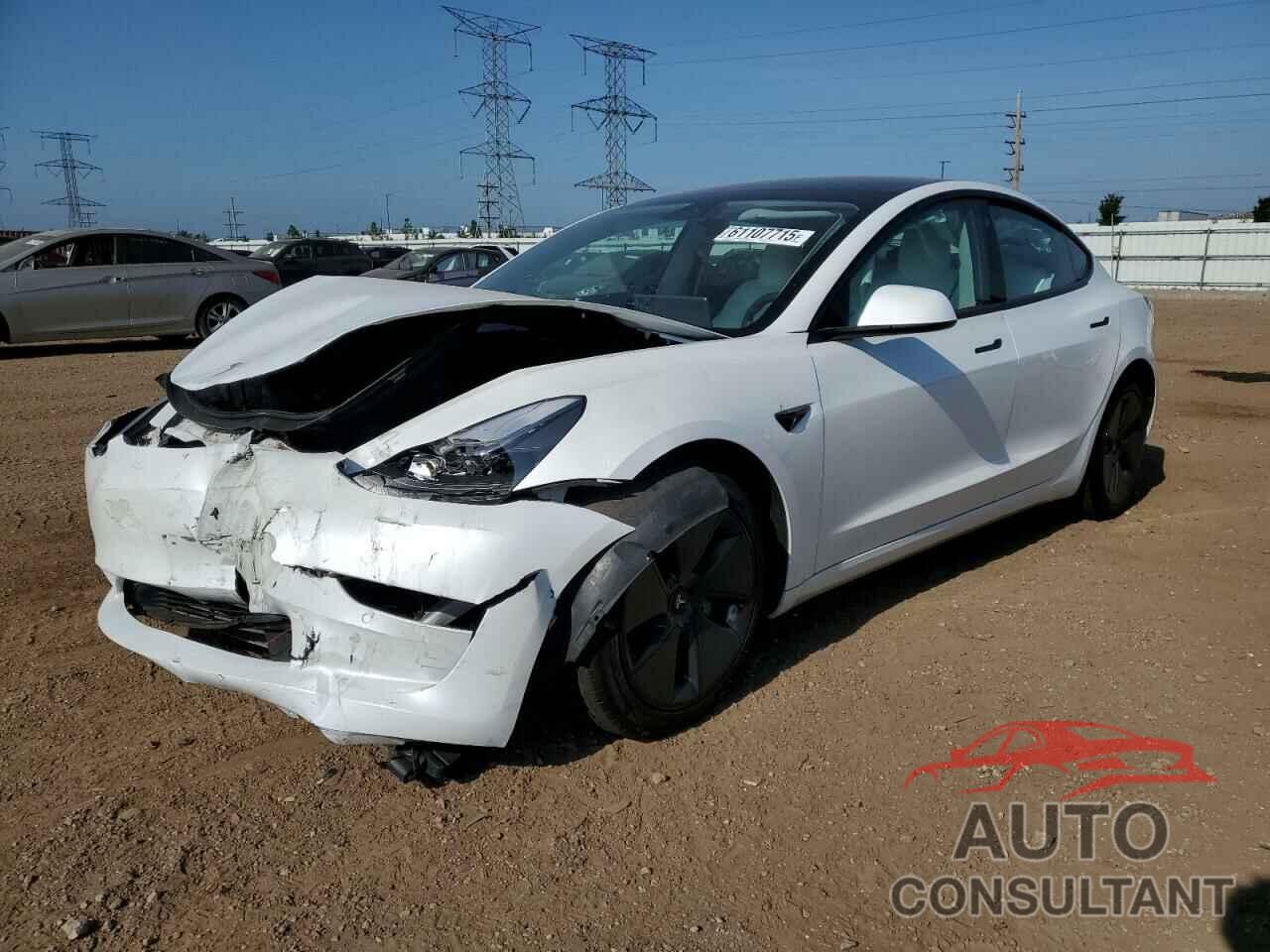 TESLA MODEL 3 2022 - 5YJ3E1EA1NF200075