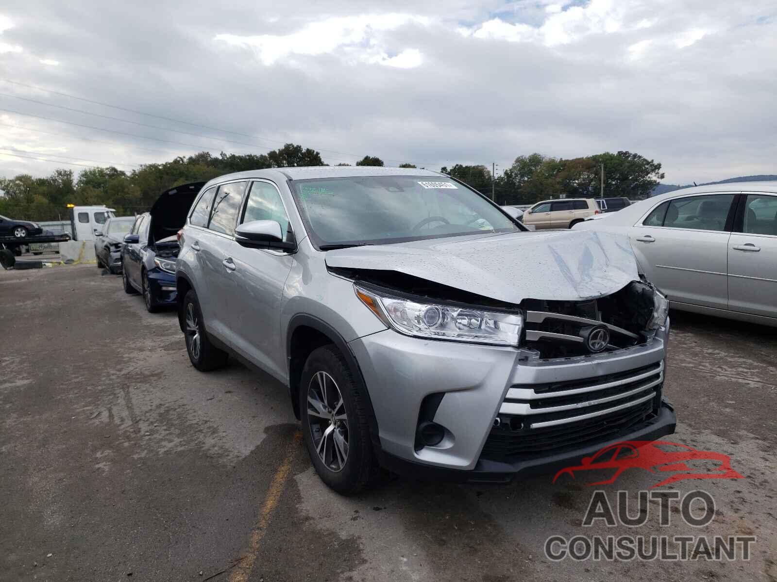 TOYOTA HIGHLANDER 2019 - 5TDBZRFH3KS929602