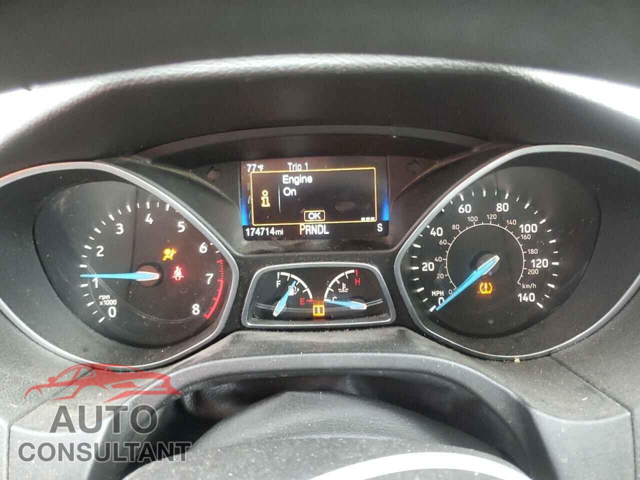 FORD FOCUS 2017 - 1FADP3E27HL234516