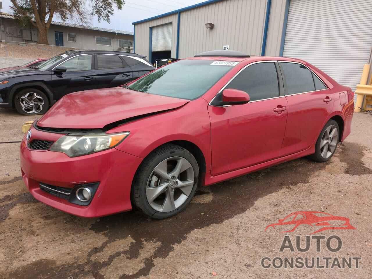 TOYOTA CAMRY 2012 - 4T1BK1FK2CU514653