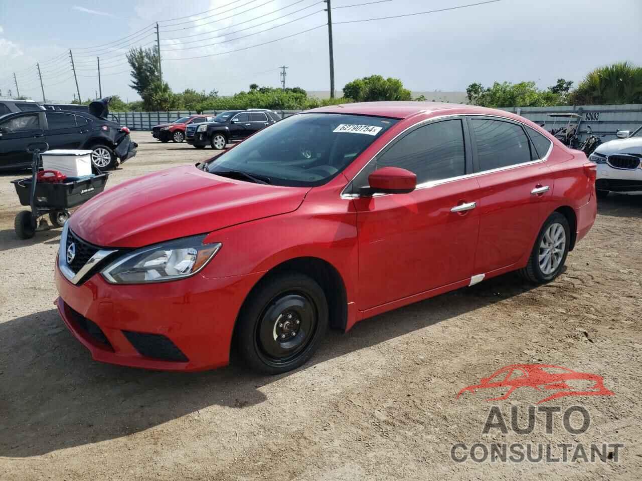 NISSAN SENTRA 2019 - 3N1AB7AP6KL614045