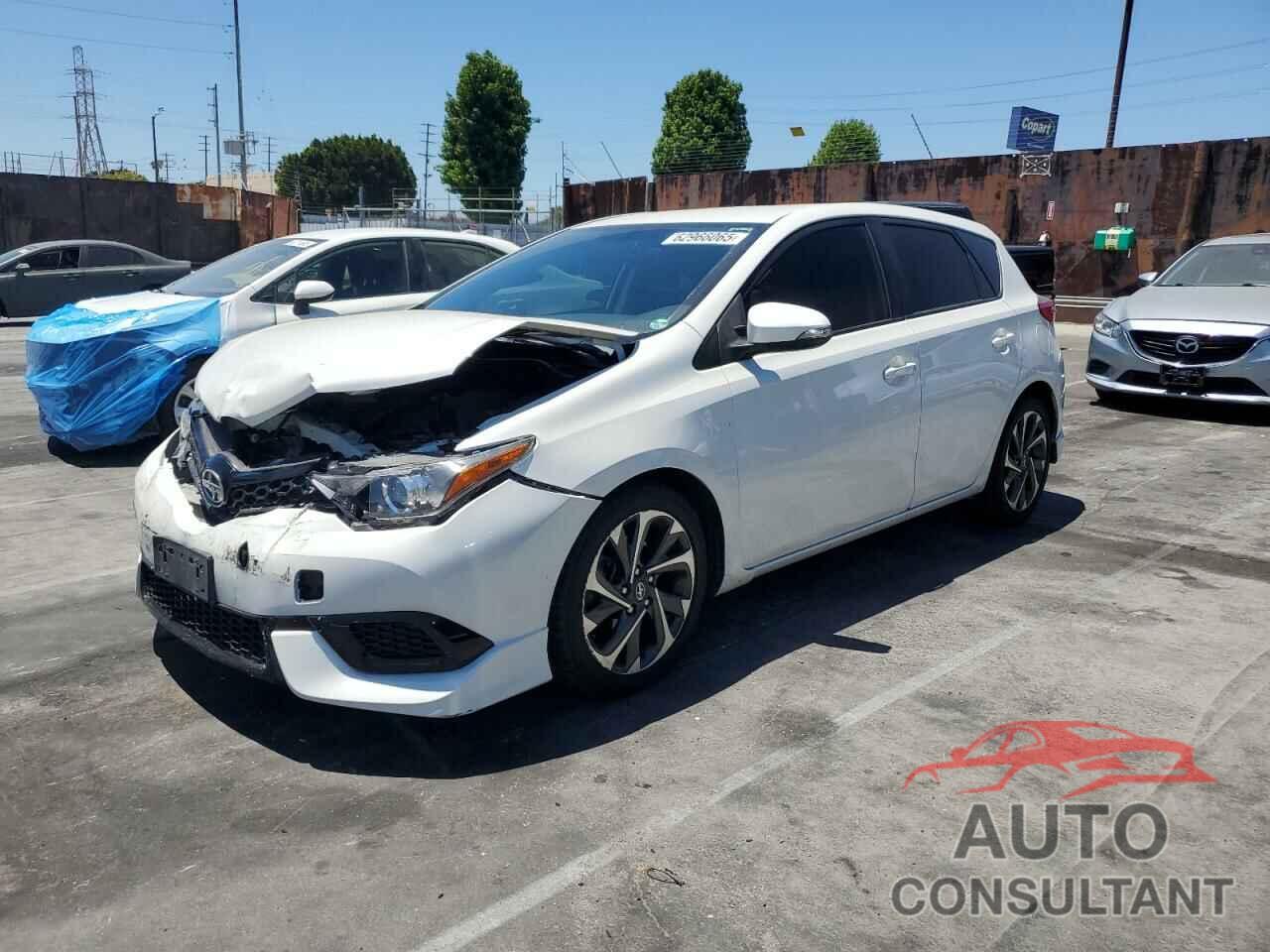 TOYOTA SCION 2016 - JTNKARJE3GJ523114