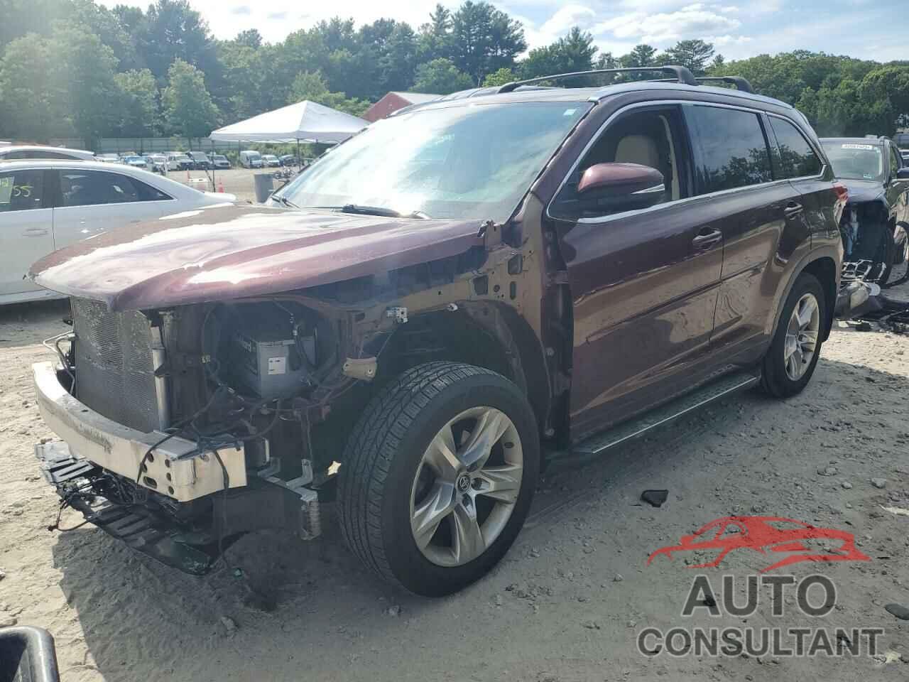TOYOTA HIGHLANDER 2018 - 5TDDZRFH1JS908660