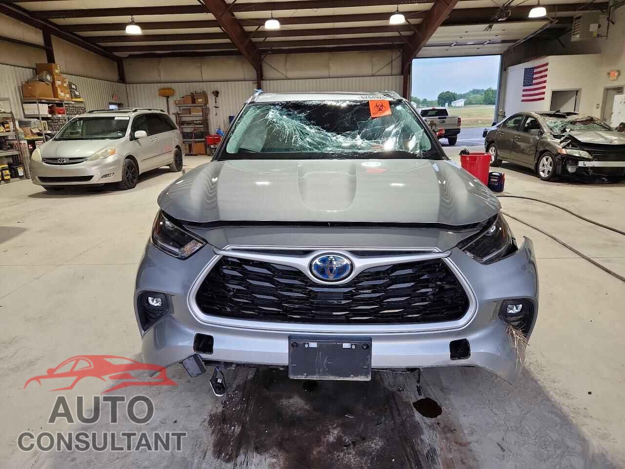TOYOTA HIGHLANDER 2021 - 5TDGBRCH1MS535145
