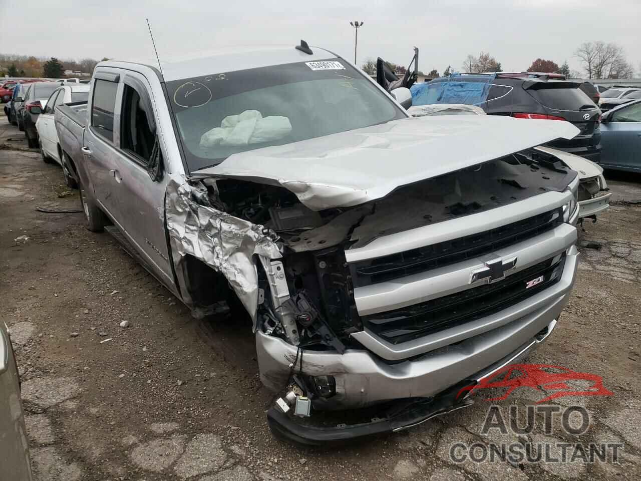 CHEVROLET SILVERADO 2017 - 3GCUKREC5HG352842