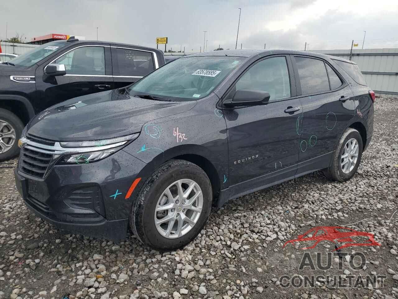 CHEVROLET EQUINOX 2022 - 3GNAXHEV9NS151882