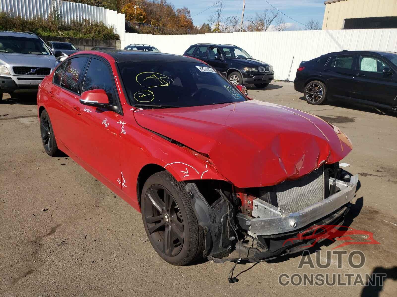 BMW 3 SERIES 2017 - WBA8D9G50HNT90865