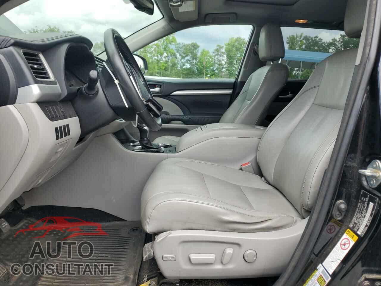 TOYOTA HIGHLANDER 2014 - 5TDJKRFH8ES069281