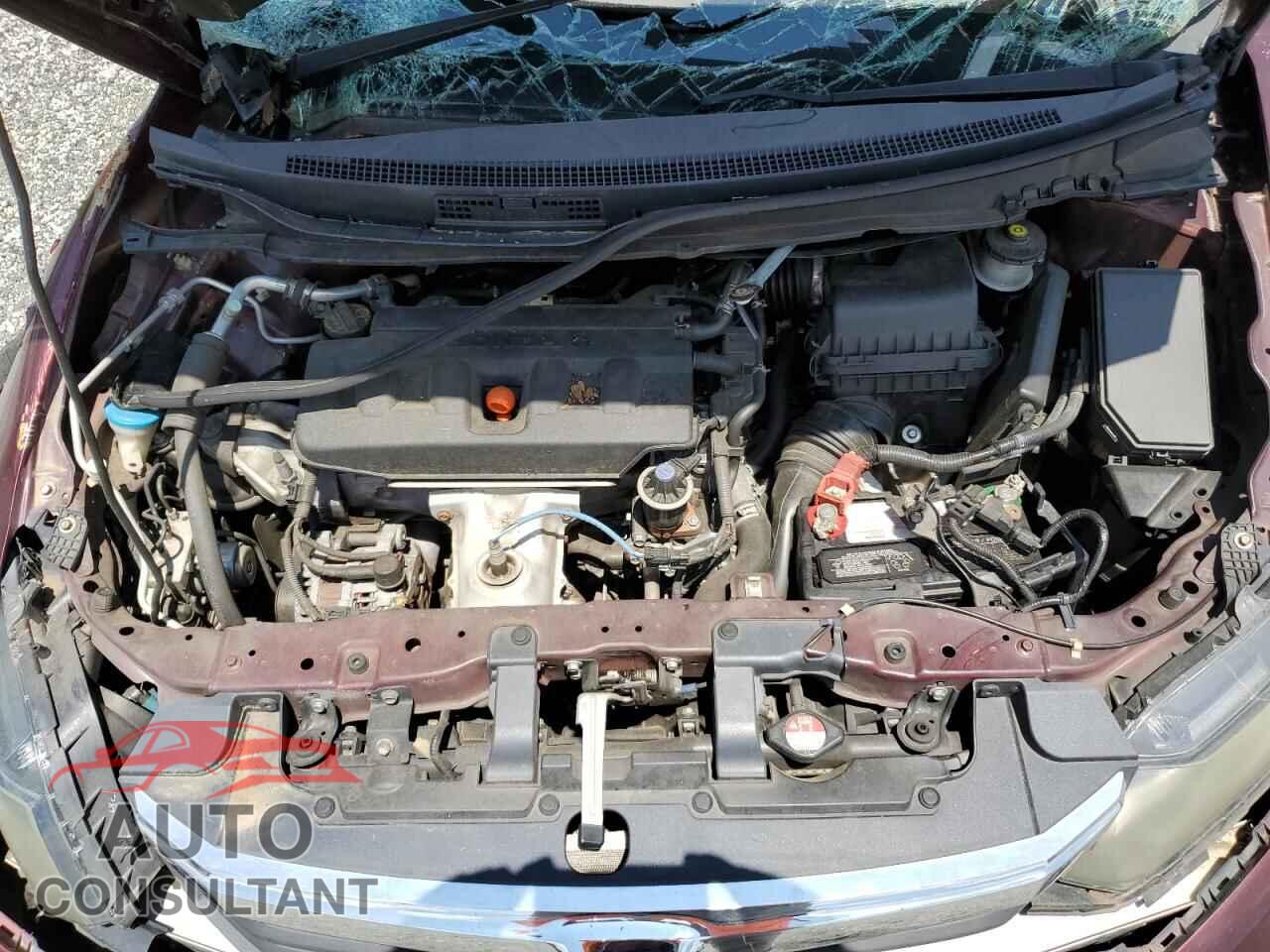 HONDA CIVIC 2012 - 2HGFB2F59CH557543