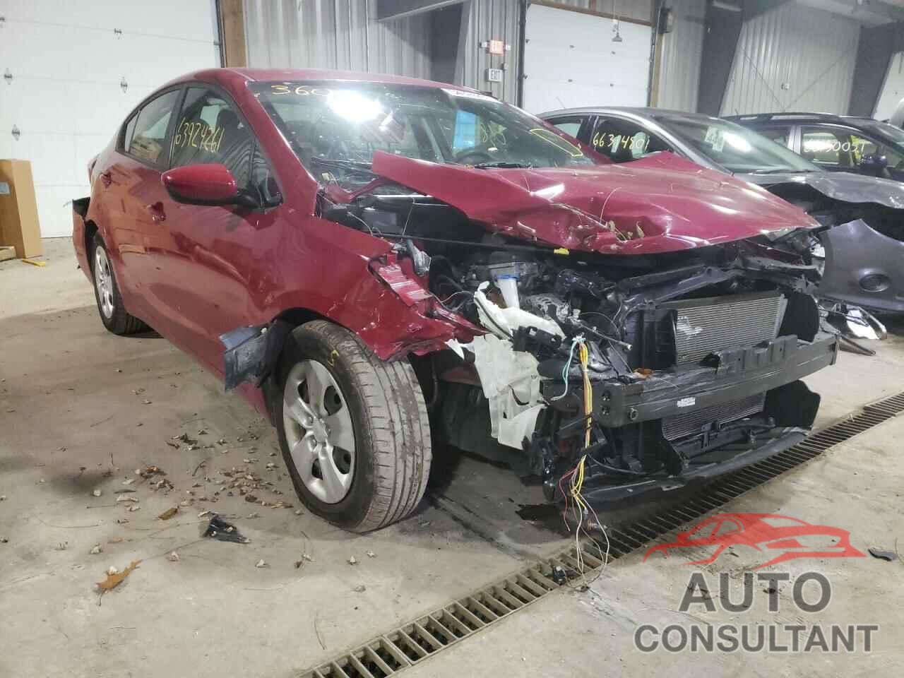 KIA FORTE 2016 - KNAFK4A69G5599277
