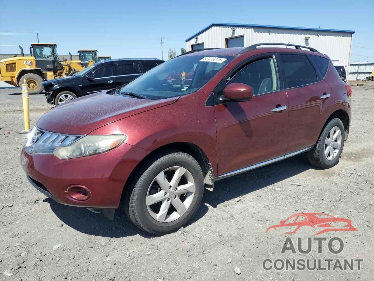 NISSAN MURANO 2009 - JN8AZ18W99W211107