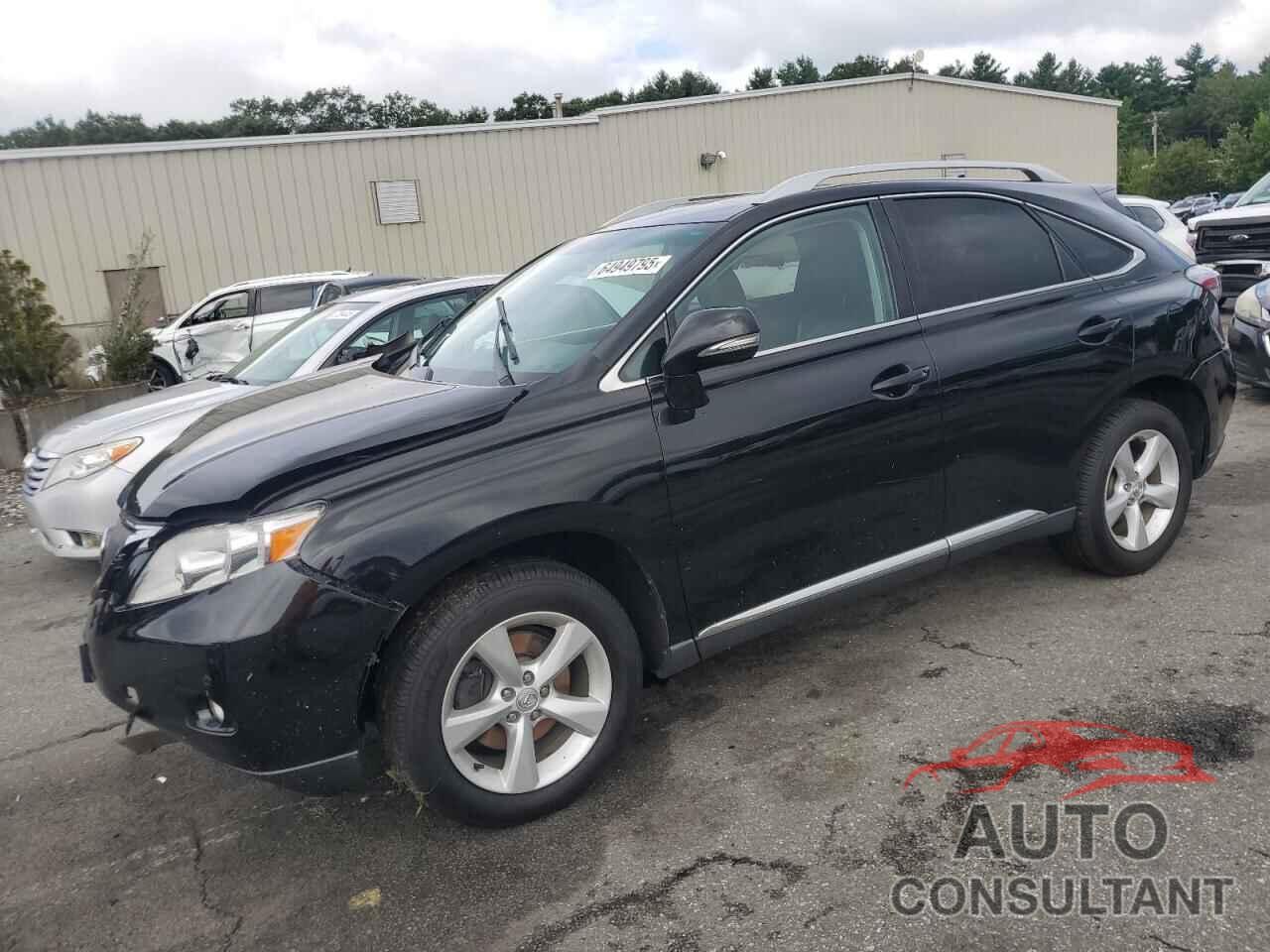 LEXUS RX350 2012 - 2T2BK1BA4CC126754
