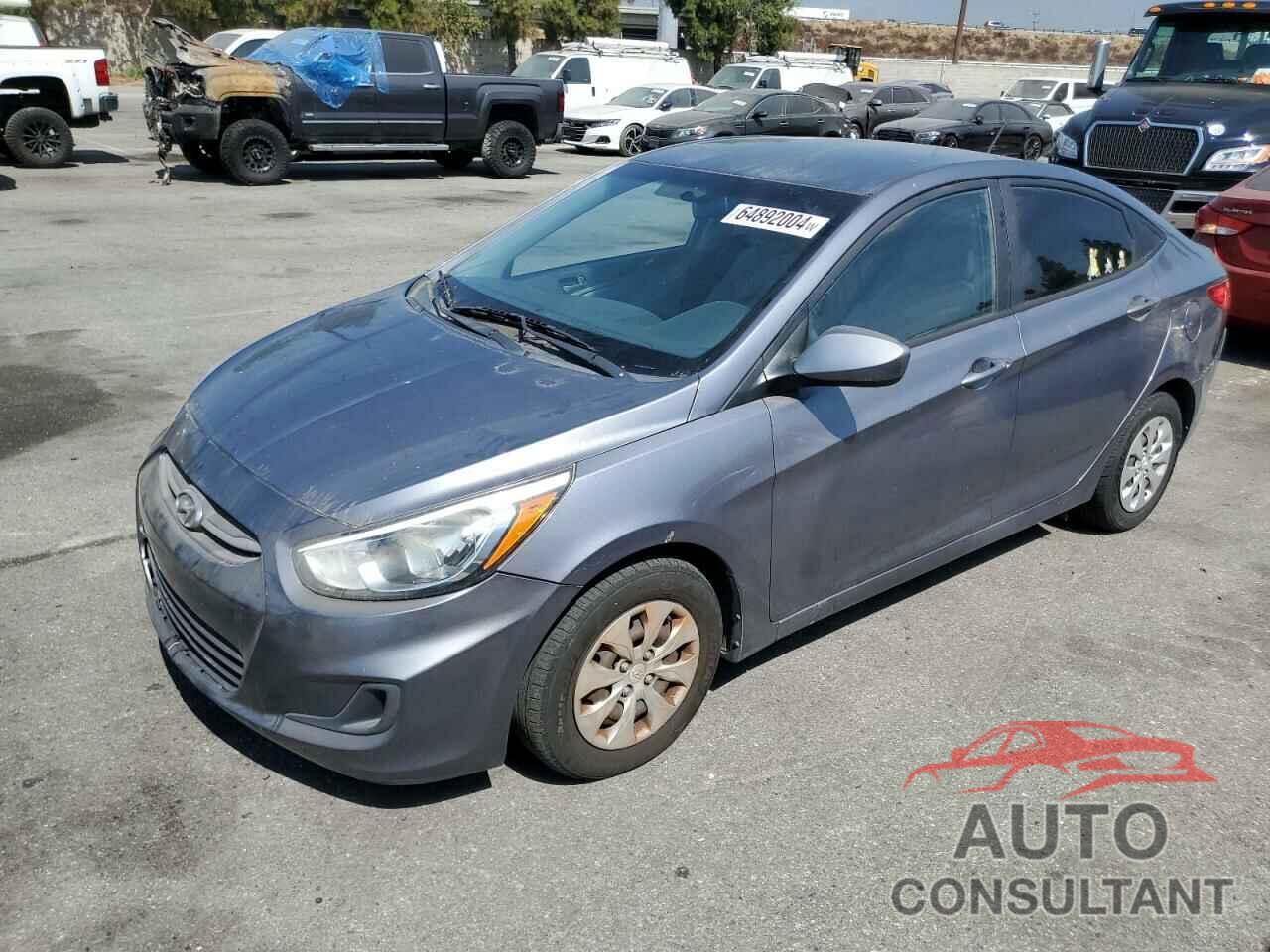 HYUNDAI ACCENT 2016 - KMHCT4AE3GU018805