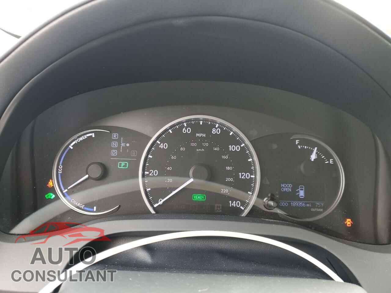 LEXUS CT 200 2013 - JTHKD5BH2D2159107