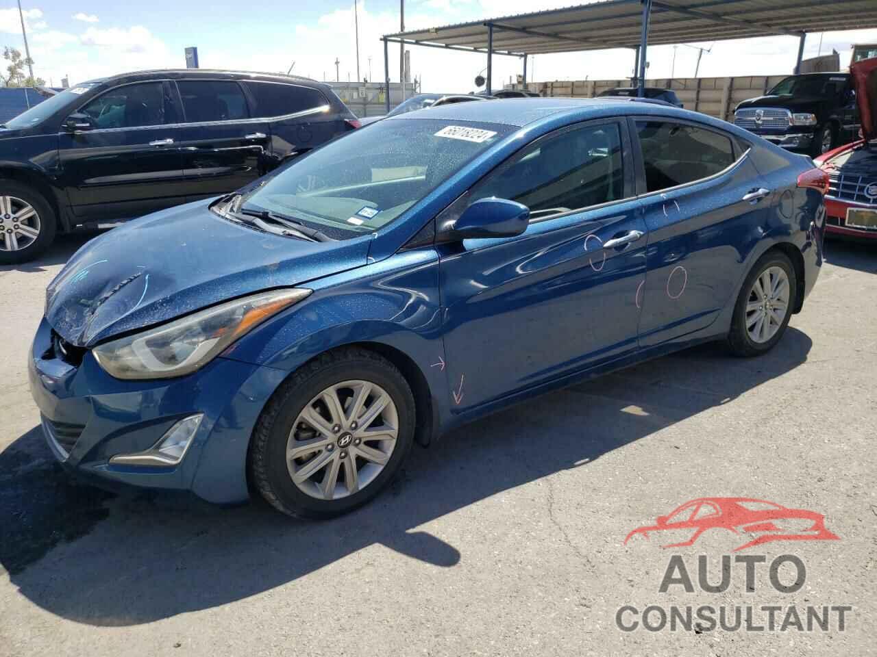 HYUNDAI ELANTRA 2015 - KMHDH4AE0FU351242