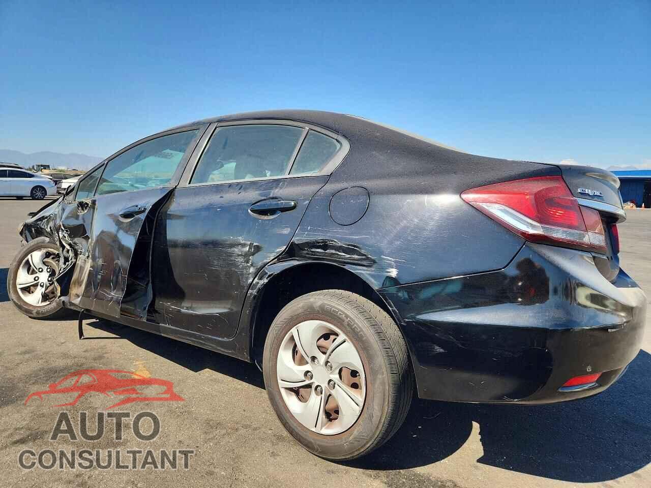 HONDA CIVIC 2013 - 19XFB2F58DE267791