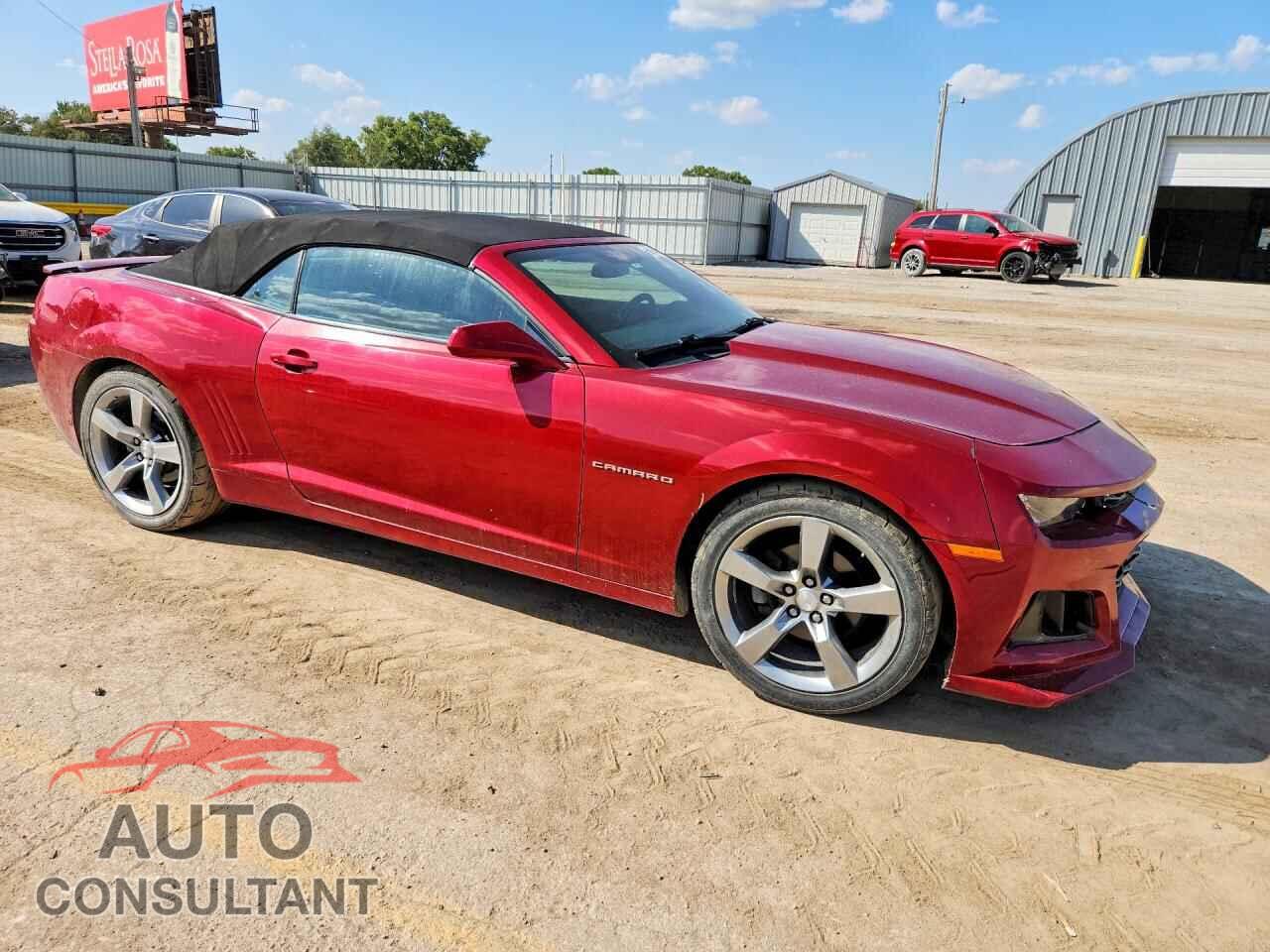 CHEVROLET CAMARO 2014 - 2G1FB3D36E9139100
