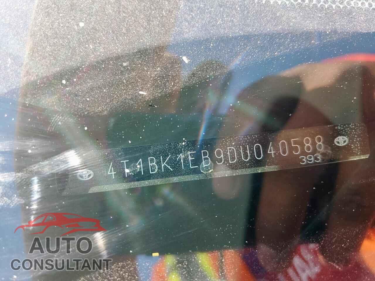 TOYOTA AVALON 2013 - 4T1BK1EB9DU040588