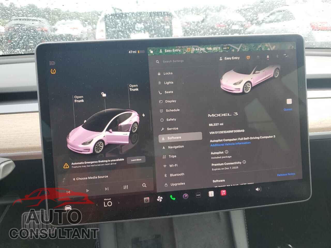 TESLA MODEL 3 2022 - 5YJ3E1EA6NF308949